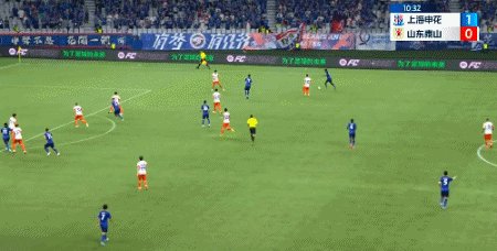 赛事注册-【中超】马莱莱戴帽于汉超替补建功 申花6比0泰山