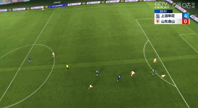 赛事注册-【中超】马莱莱戴帽于汉超替补建功 申花6比0泰山