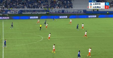 赛事注册-【中超】马莱莱戴帽于汉超替补建功 申花6比0泰山