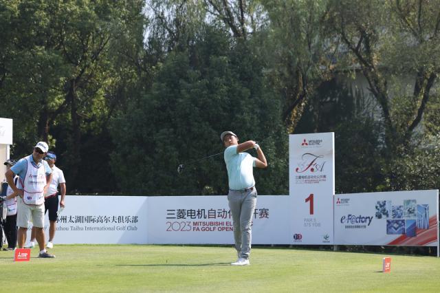 1697723093546071547.jpg 世界赛赛程-中巡赛三菱电机赛三人领先 小美女倪梓心自评70分